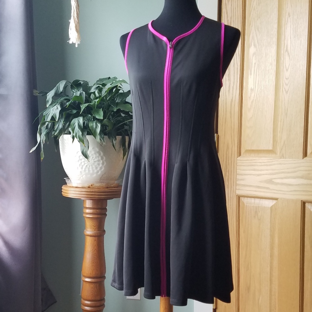 Betsey Johnson Contrast Scuba Dress